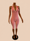 Candy Stripe Romper