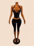 Midnight Temptation Capri Set