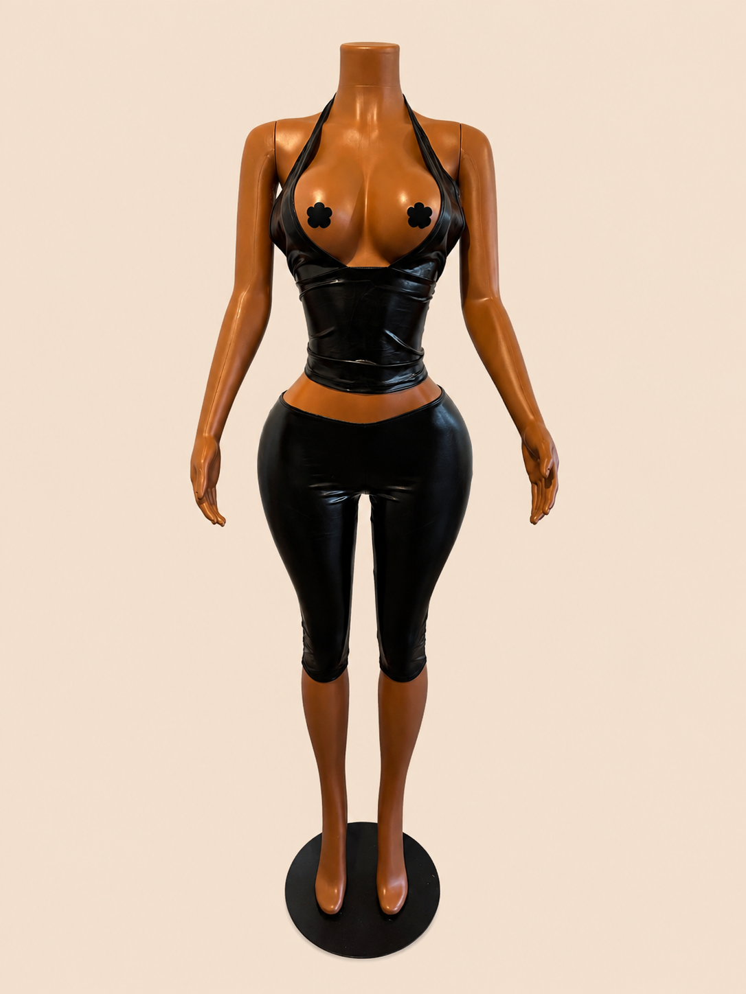 Midnight Temptation Capri Set